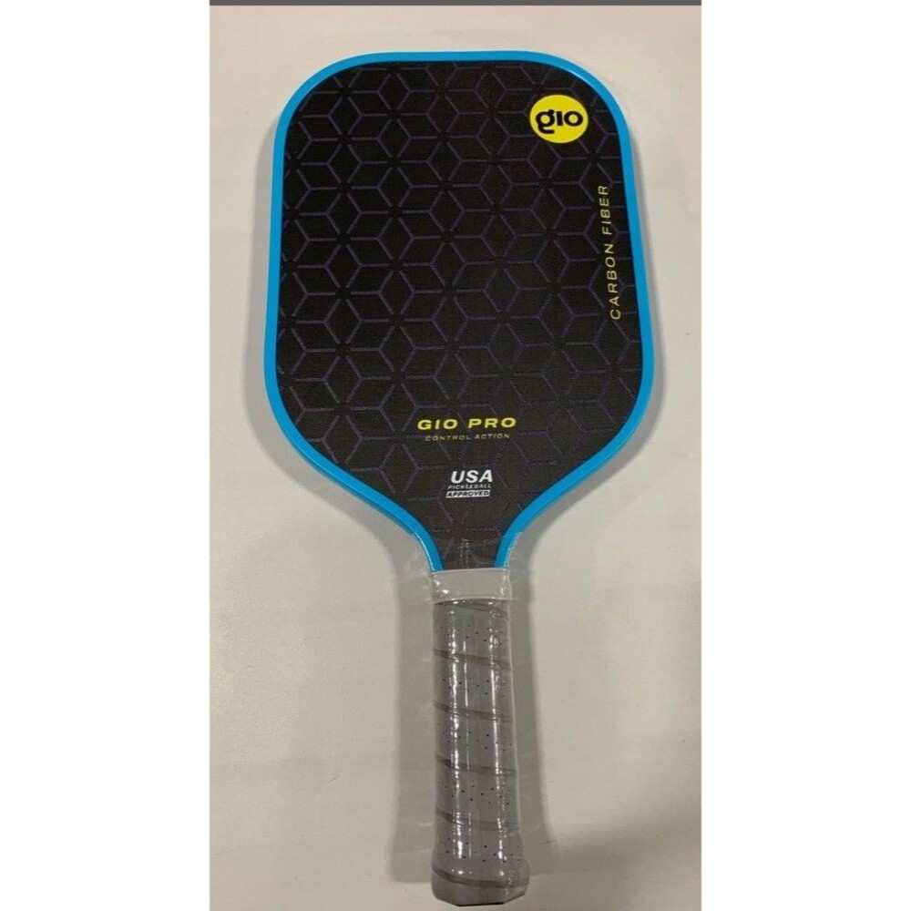Pickleball! GIO Pro Series T700 Carbon Fiber Pickleball Paddle Racket Black